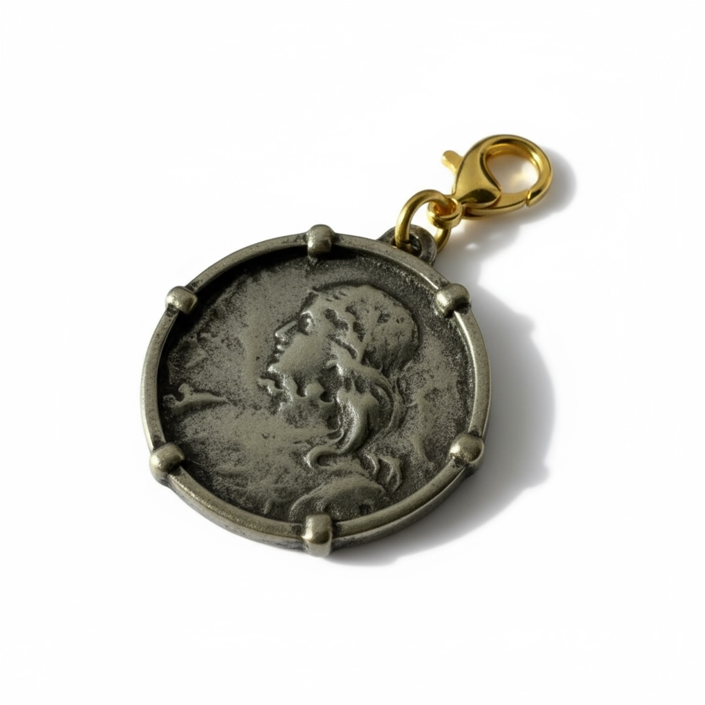 Joan of Arc Charm/Pendant – Antiqued Pewter Finish