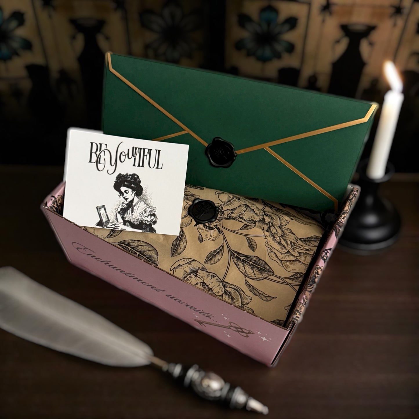 One-Time Dark Academia Mystery Box