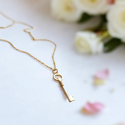 Enchanted Key Necklace 925