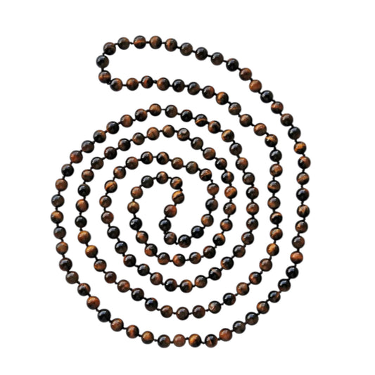 Infinity Tiger's Eye Necklace
