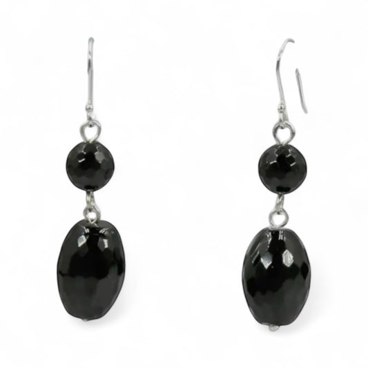 Onyx Drop Earrings
